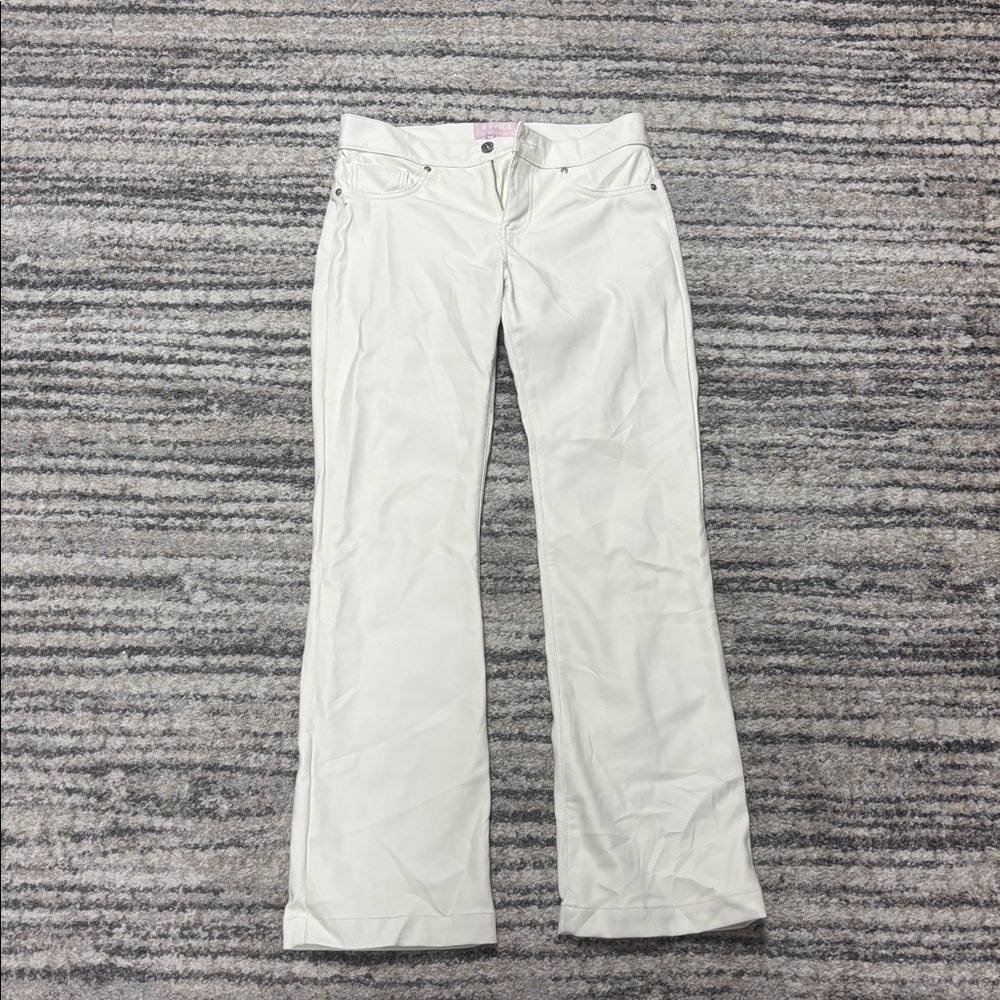 REVICE Cream High-Waisted Pants